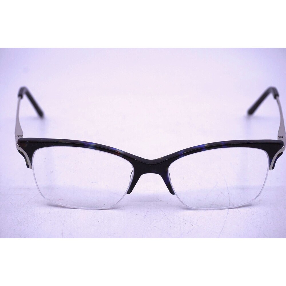 Wittnauer Clarisse Indigo Demi Eyeglass Frames Only For Women 52[]17-135 Marble